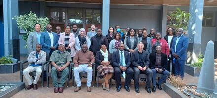 Namibia IBCM workshop 2022 group photo