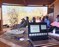 Ewaso Lions participants are trained using the offline Rabies Educator Certificate course from GARC.