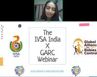 IVSA India and GARC webinar on One Health and rabies.