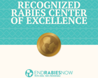 Rabies Center of Excellence badge