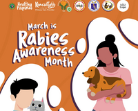 Philippines Department of Health Rabies Awareness month poster