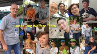 Lanna Dog Welfare team