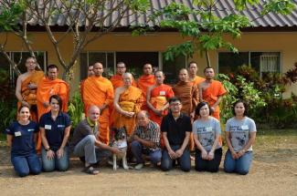 Mong training on animal Welfare at Lanna Dog humane education center