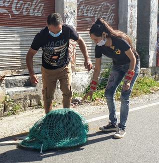 Pratibha Rana: Dog catching