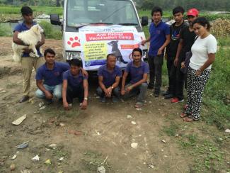 World Rabies Day 2016 event at Karyabinayak, Lalitpur