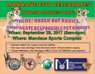 THEME: "KNOCK OUT RABIES,  PROPAGATE RESPONSIBLE PET OWNERS"