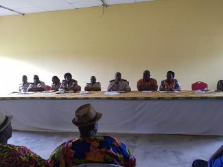Préparatifs de l’avènement: Réunion de sensibilisation communautaire à Tiassalé