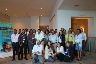 PAHO/CaribVET Caribbean Regional Workshop on Rabies Surveillance: group photo of participants