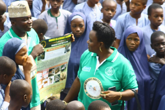 The war against rabies Nigeria Teams responding to childrens questions