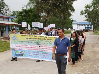 Awareness rally on World Rabies Day