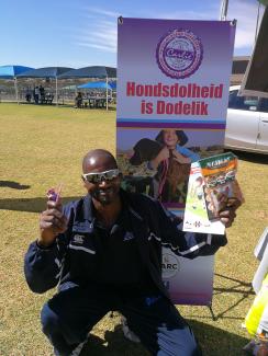 Carlie du Plessis Rooivlag Rabies Awareness Event