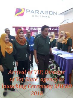 Arrival of VIP, Director Of Vet State, Agencies - Launching Ceremony
