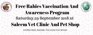 Free Rabies Vaccination and Awareness Program