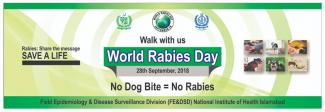 Awareness Walk on World Rabies Day 2018