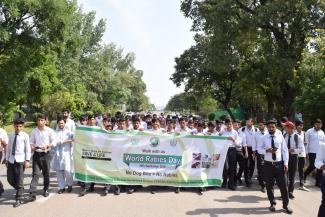 Awareness Walk on World Rabies Day 2018