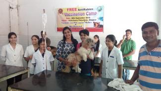 Free antirabies vaccination camp