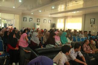 Students from all over Banda Aceh are attending the seminar