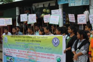 Rally organized by Lakhimpur College of Veterinary Science. JBF was a part of it !