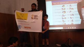Rabiesfreeindia2030 conducted awareness session on Rabies and dog bite prevention at Brilliant Grammar high school Narayanaguda Hyderabad