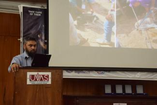 Seminar by Dr. Hassan Mushtaq, Chairman of Epidemiology, UVAS
