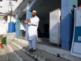 Shaukat Hayat at Chakesar Public School 