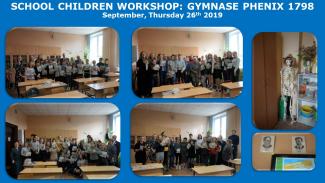 SCHOOL CHILDREN WORKSHOP: GYMNASE PHENIX 1798 (pictures)
