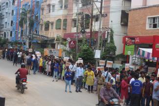 Rabies Awareness rally