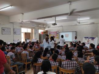 awareness class for school children