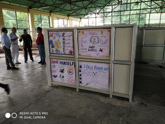 POSTER COMPETITION ON WORLD RABIES DAY -AT TRAINING VETERINARY CLINIC 