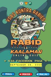 VSAS Kontra Rabies: Rabid sa Kaalaman Online Quiz