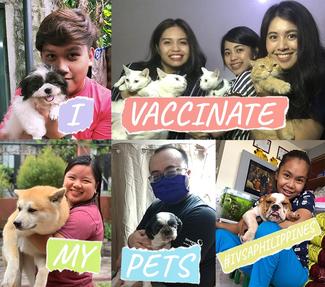 I vaccinate my pets #IVSAPhilippines