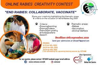 Online Rabies Creativity Contest