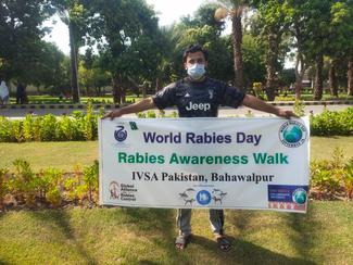 Rabies Awareness Walk Poster