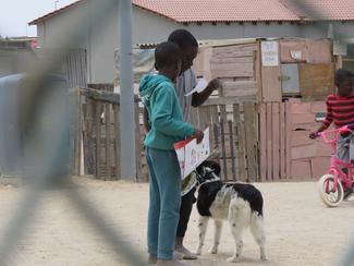 Have-a-Heart Namibia 2020 vaccination drive within Swakopmund's township