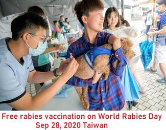 Free rabies vaccination campaign