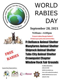 Navajo Nation Rabies Prevention - Native American Nation comes together to prevent rabies in pets.