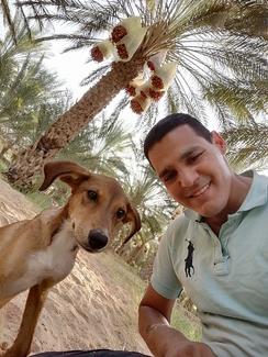 Dr Jalloul Boubaker, Médecn vétérinaire inspecteur régional, assure la sensibilisation, la vaccination et la lutte contre la Rage dans sa région à Souk Lahad, Kébelli - Sud Tunisien