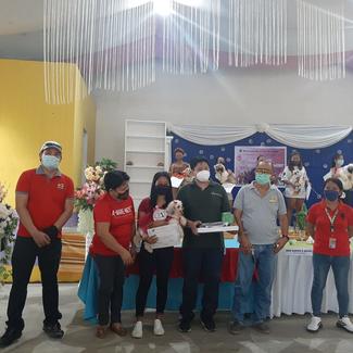 awarding of consolation prizes and winners