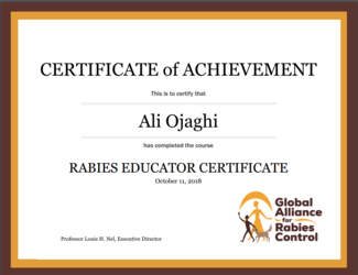 REC_REC certificate-pic; GARC Education Platform