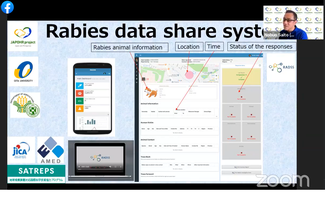 Presentation on Rabies Data Share System by Dr. Nobuo Saito of Oita University (JAPOHR) 