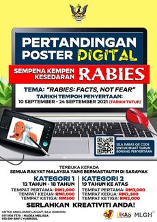 World Rabies Day 2021 - Rabies Awareness Digital Poster Competition