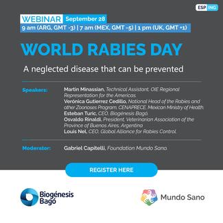 World Rabies Day: a neglected disease that can be prevented
