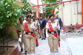 NCC Escort for Chief guest 