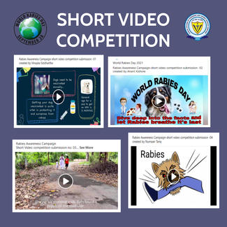 Shot Video submissions at World Rabies day 2021 event at KCVAS