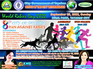 Tayabas Run Against Rabies 2022 - 8th Edition