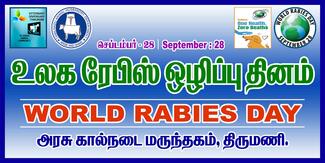 Rabies Awareness poster