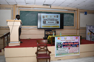 Guest Lecture about prevention and control of Rabes by Dr. Jeshtin MBBS., DPH., District Epidemiologist Kanchipuram District