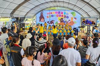 One of the event sites in Hualien County