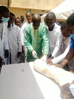 Flagging off of Anti Rabies Vaccination by Assitant Director Veterinary Service Taraba State