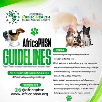 Rabies challenge guidelines poster